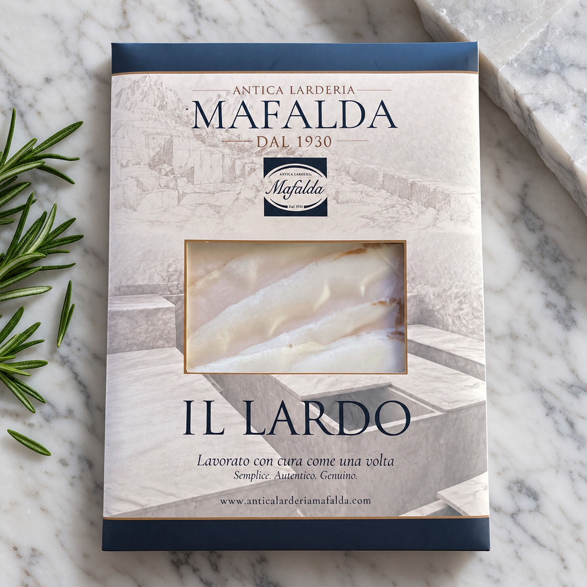Lardo Mafalda affettato 70 gr.