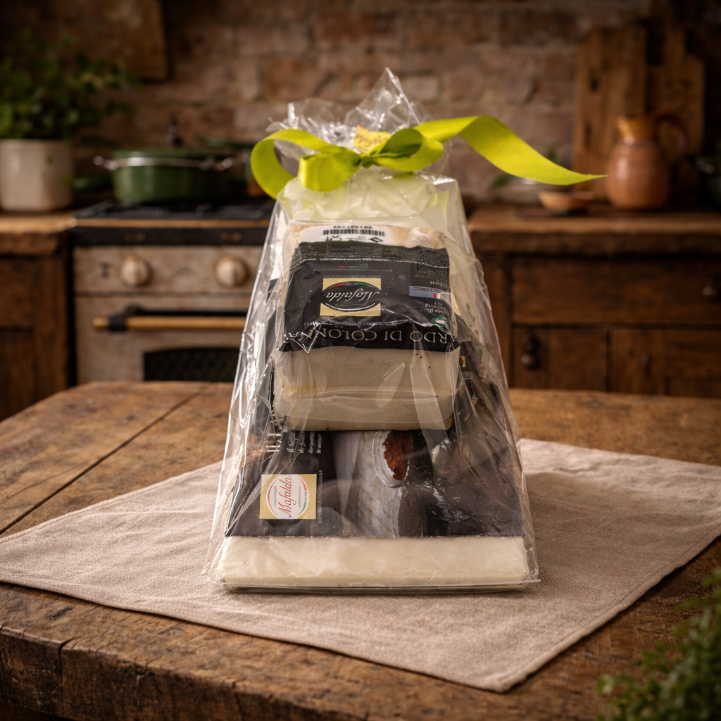 Confezione regalo Lardo IGP e tagliere