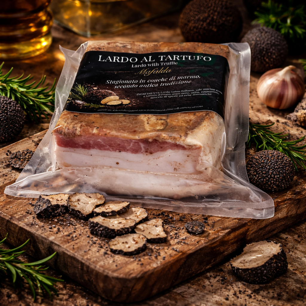 Lardo Mafalda al Tartufo Estivo Nero