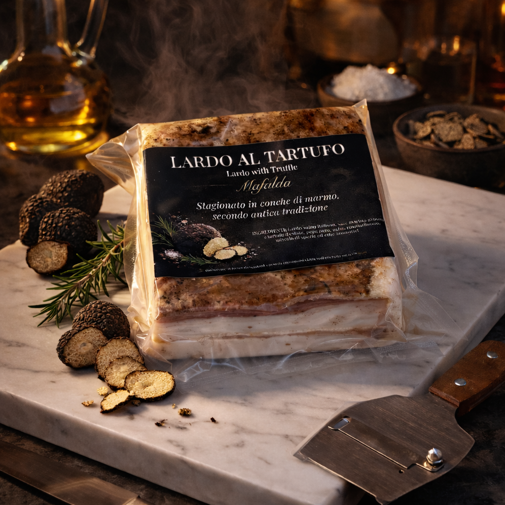Lardo Mafalda al Tartufo Estivo Nero