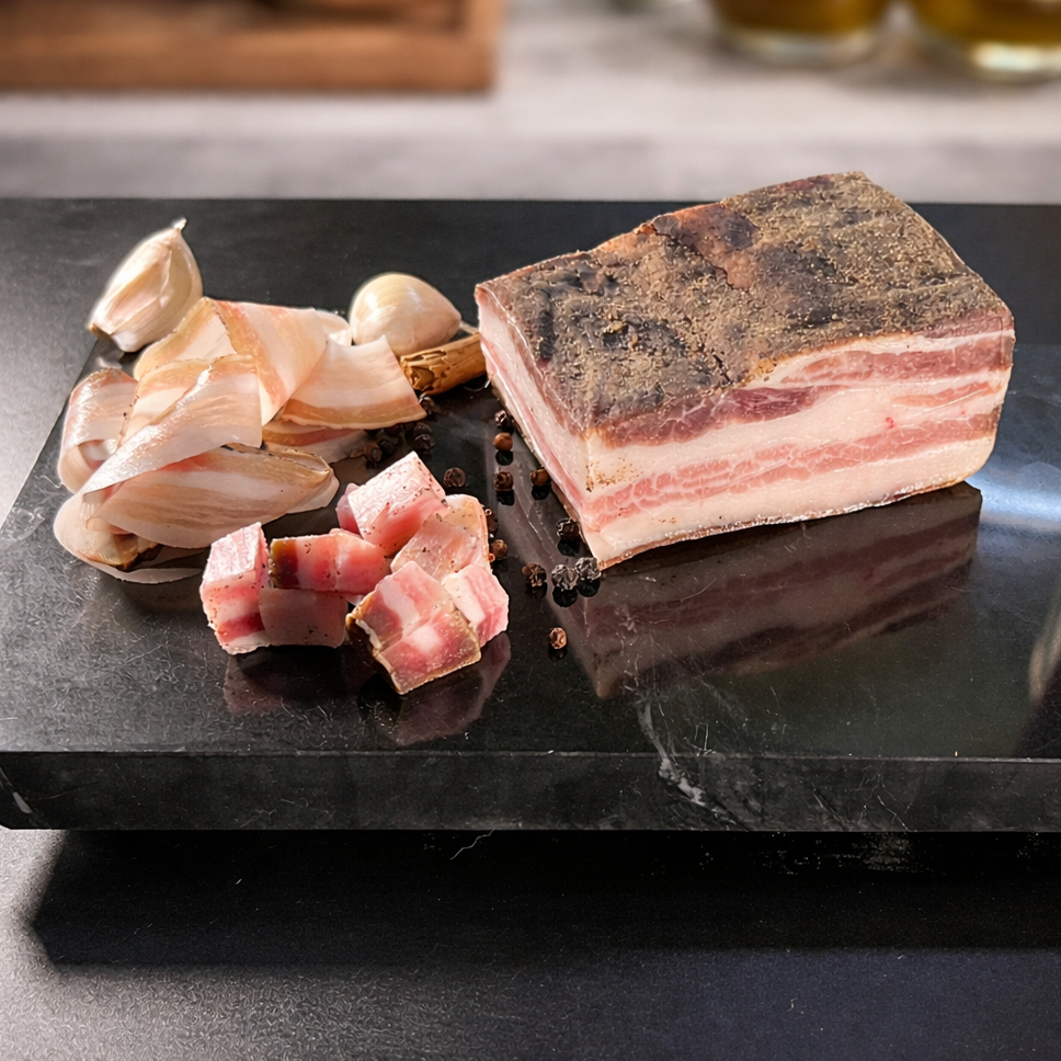 BACON OF COLONNATA SEASONED