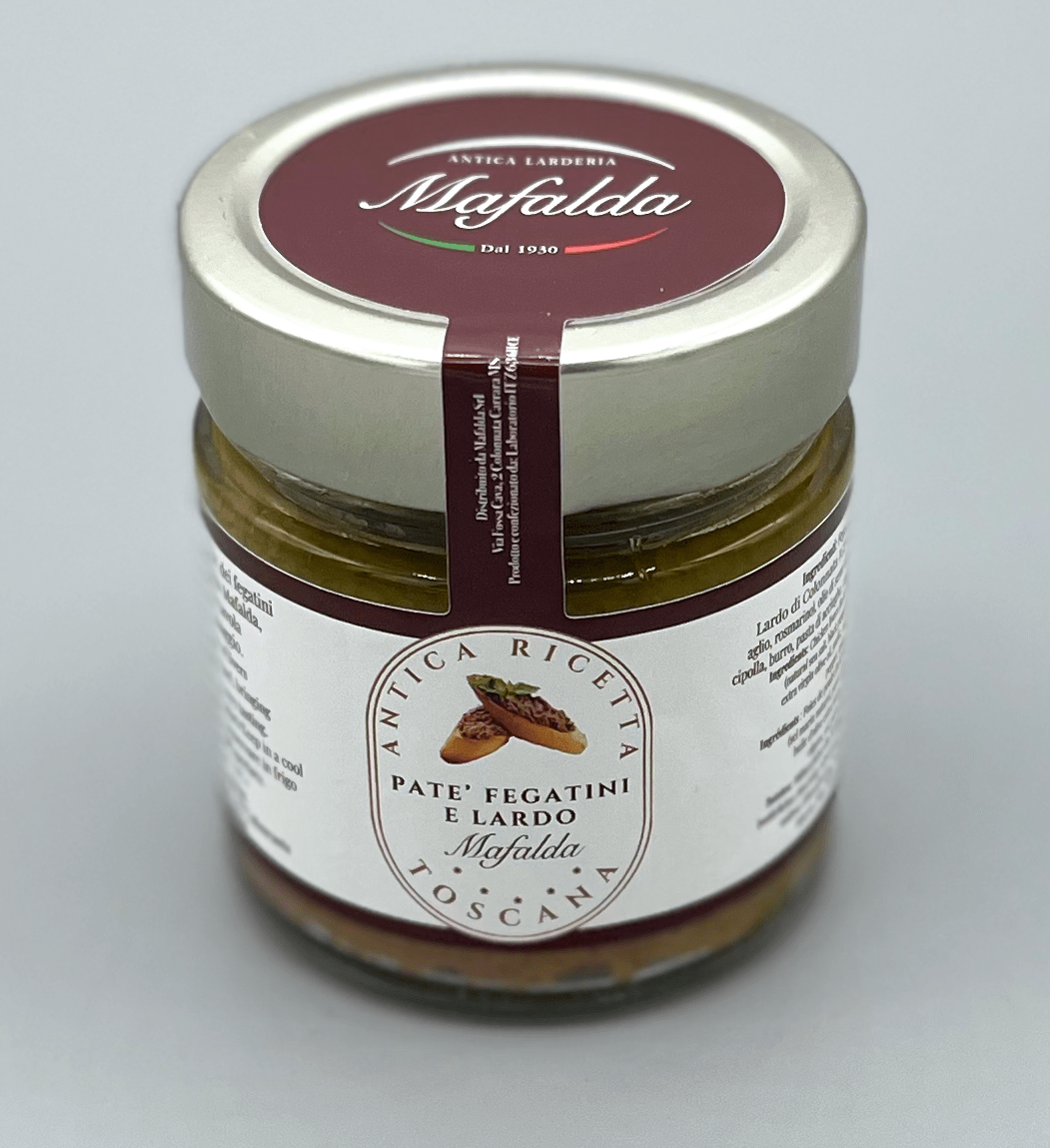 patè fegatini e lardo