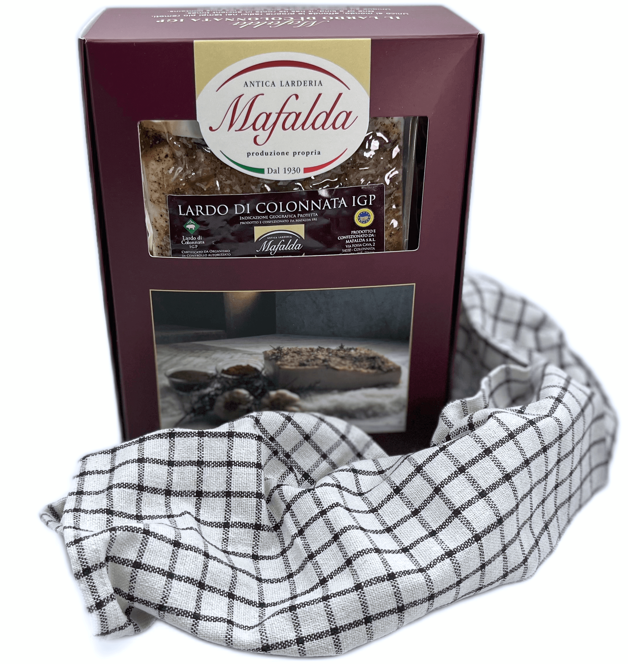 lardo di colonnata con canovaccio