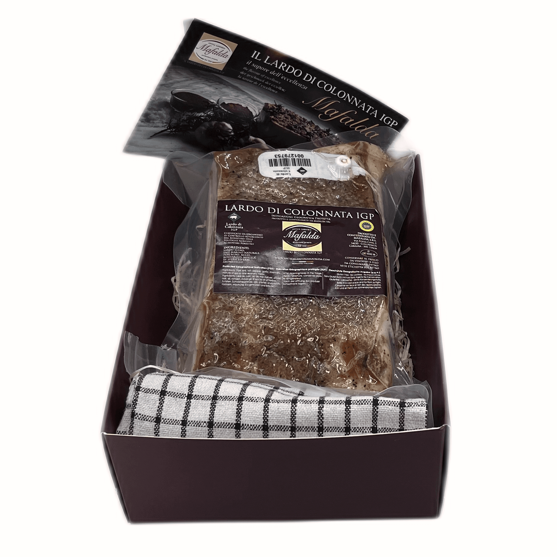 lardo di colonnata con canovaccio