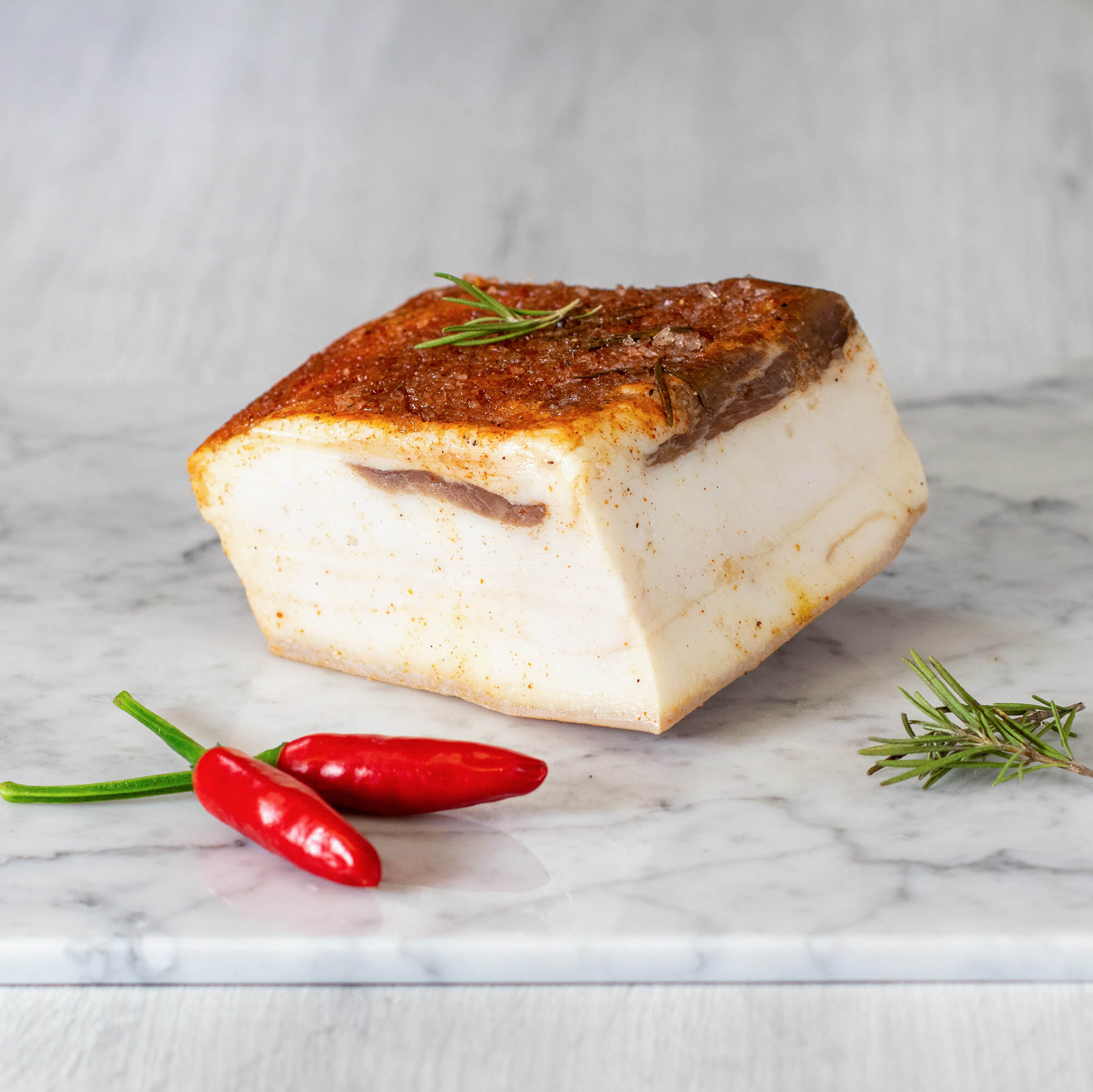 lardo di colonnata e peperoncino