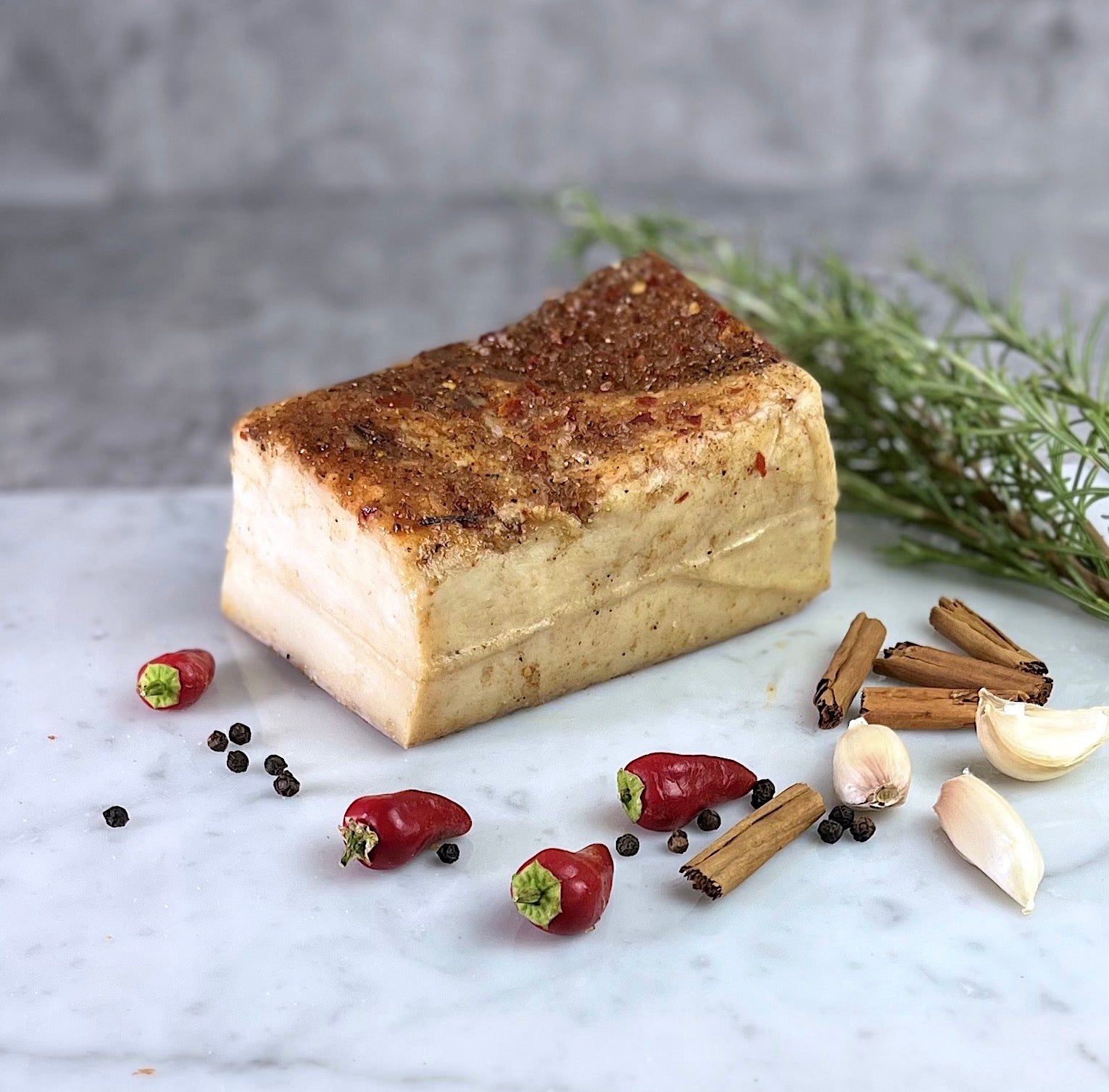 lardo di colonnata e peperoncino