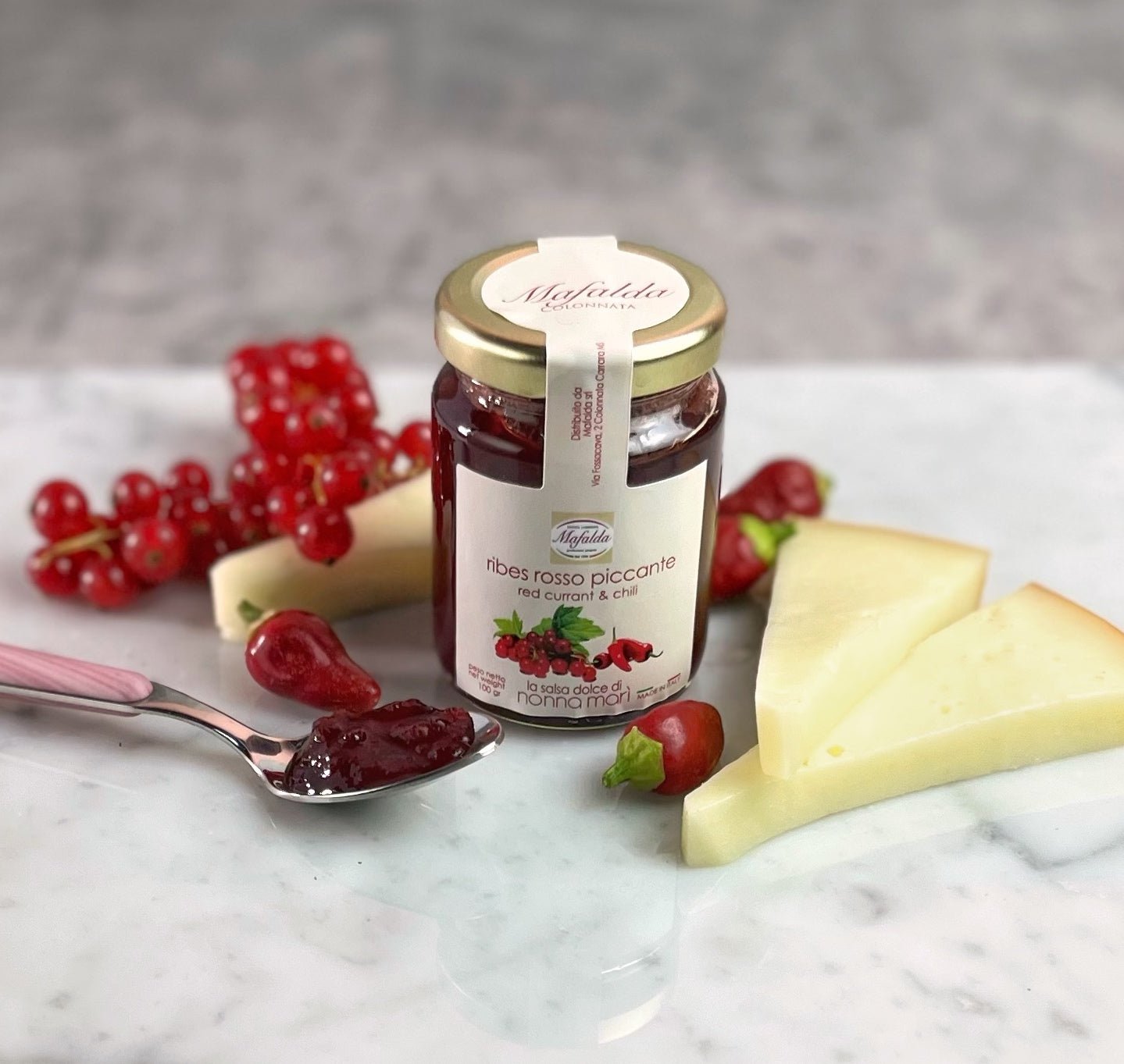 Salsa dolce di nonna Maria - Ribes, peperoncino - anticalarderiamafalda.com