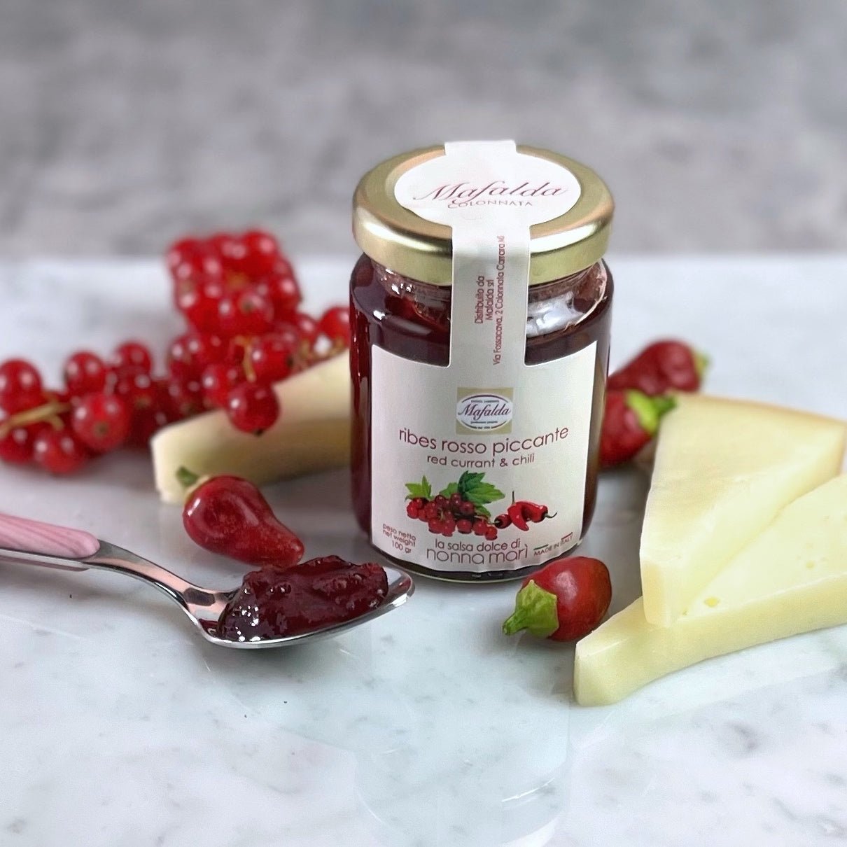 Salsa dolce di nonna Maria - Ribes, peperoncino - anticalarderiamafalda.com