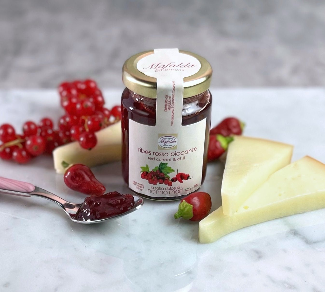 Salsa dolce di nonna Maria - Ribes, peperoncino - anticalarderiamafalda.com