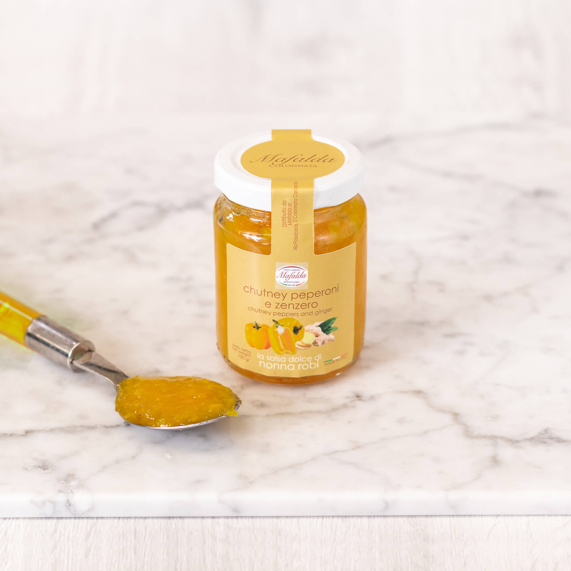 Salsa dolce di nonna Robi - Chutney, peperoni e zenzero - anticalarderiamafalda.com
