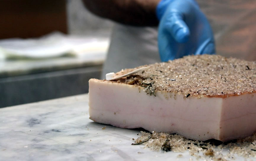 Lardo di Colonnata IGP – Trancio sottovuoto