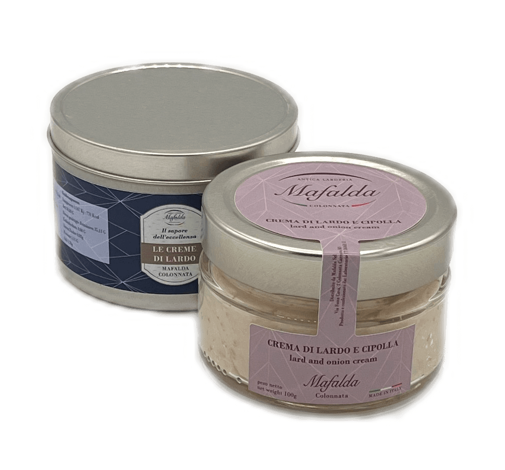 crema di lardo e cipolla