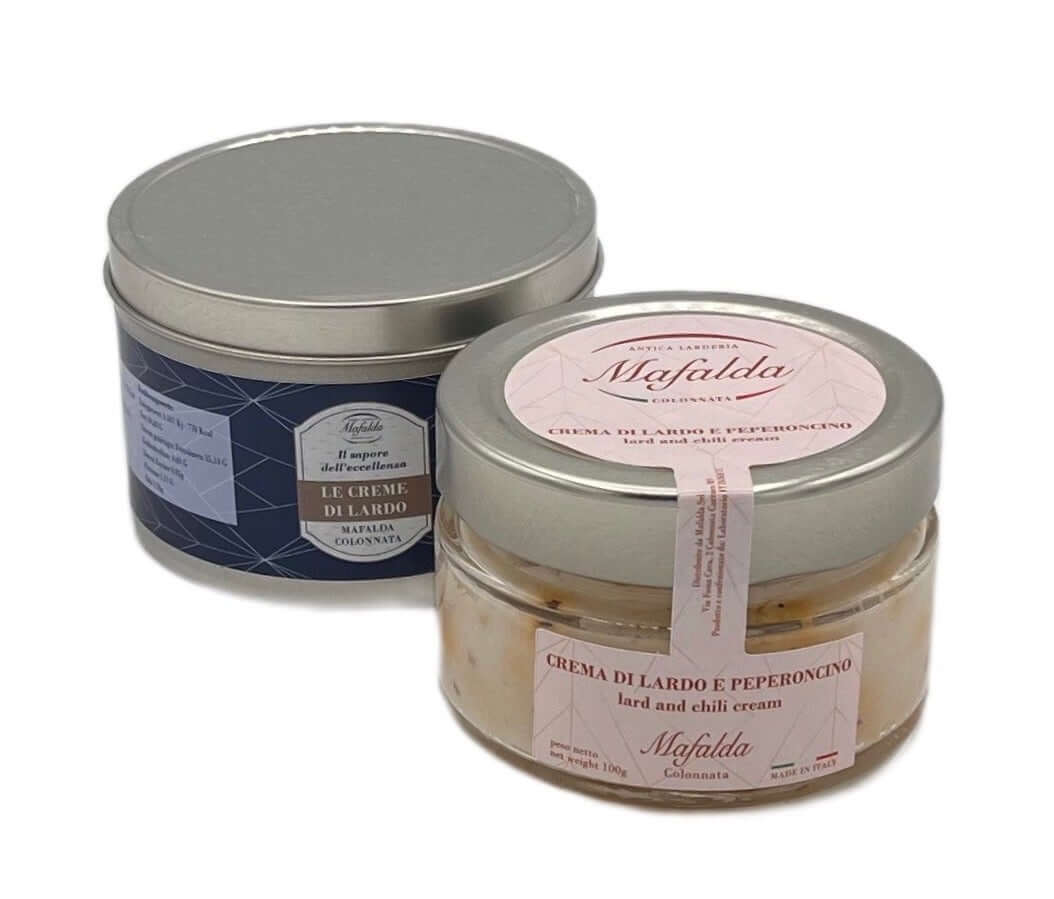 crema di lardo e peperoncino