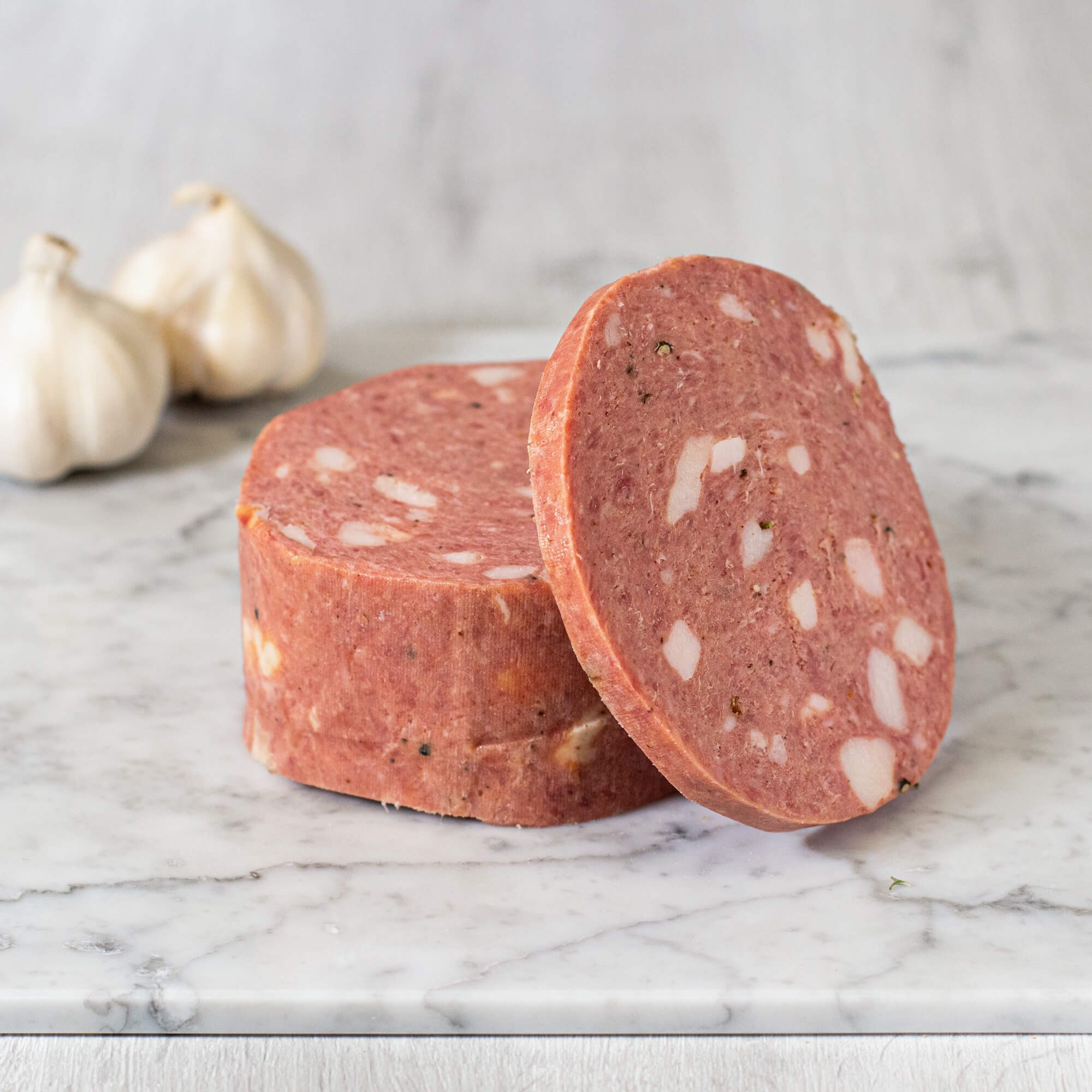 mortadella con lardo