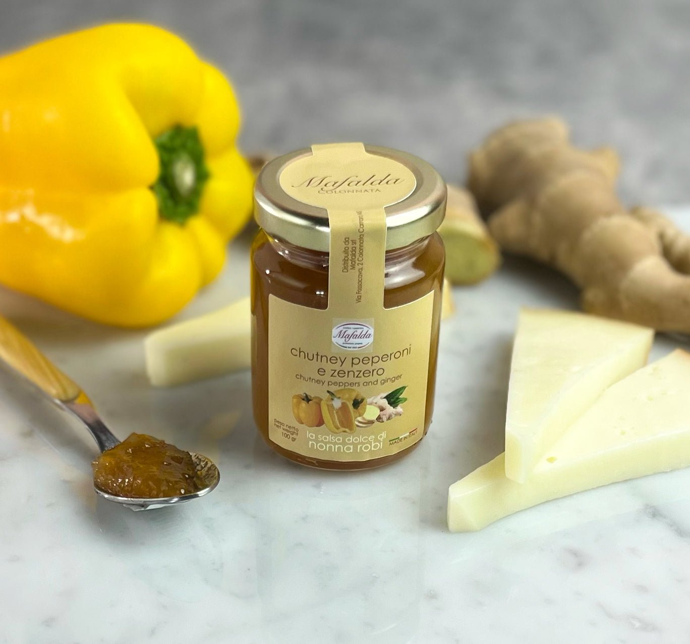 Salsa dolce di nonna Robi - Chutney, peperoni e zenzero - anticalarderiamafalda.com
