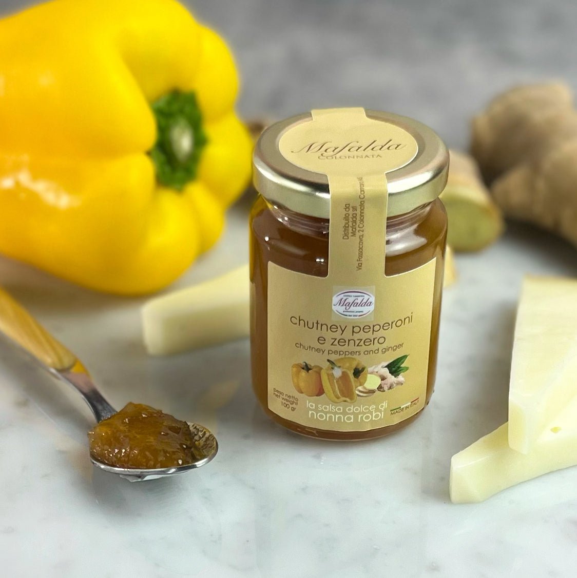 Salsa dolce di nonna Robi - Chutney, peperoni e zenzero - anticalarderiamafalda.com