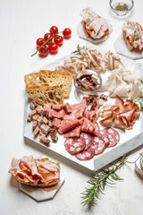 Vassoio hexagon Marmo Cattani - Carrara - anticalarderiamafalda.com